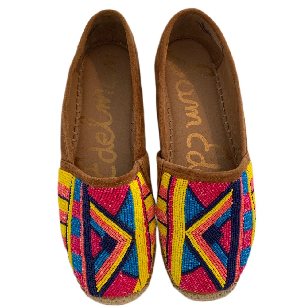Same Edelman Beaded Espadrilles